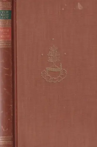 Buch: Väter und Söhne, Iwan, Turgenjew, Deutsche Buch-Gemeinschaft, Roman