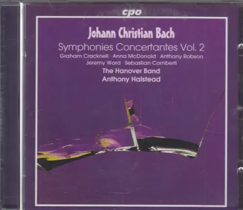 CD: Johann Christian Bach, Symphonies Concertantes Vol. 2, 1997, cpo