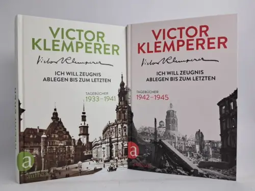 Buch: Victor Klemperer - Tagebücher 1933-1945, Ich will Zeugnis ablegen, Aufbau