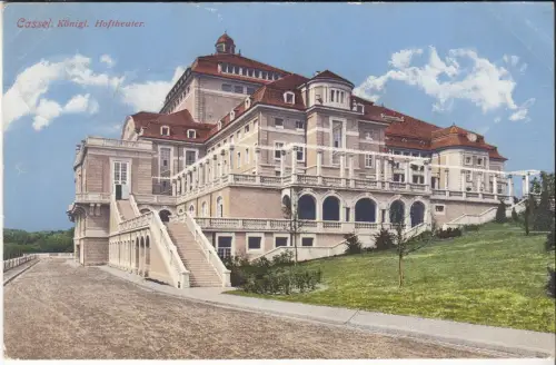 AK Cassel. Königl. Hoftheater, ca. 1910, Siegfried Bäcker, Postkarte, gelaufen