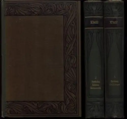 Buch: Werke, Kleist, Heinrich von. 3 Bände, Bibliographisches Institut