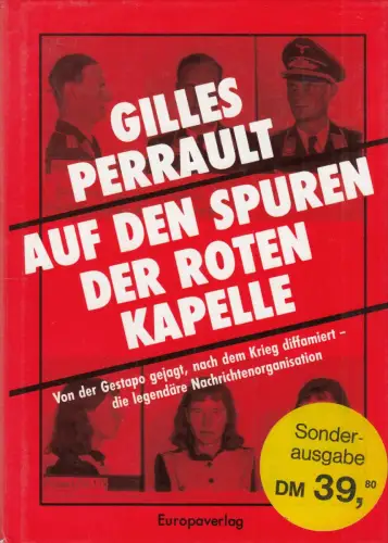 Buch: Auf den Spuren der Roten Kapelle, Perrault, Gilles, 1994, Europa Verlag