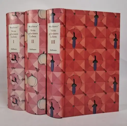 Buch: Mein geheimes Leben, Walter. 3 Bände, 1997, Haffmans Verlag
