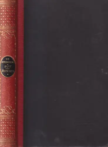 Buch: Rot und Schwarz, Eine Chronik des XIX. Jahrhunderts, Stendhal, Propyläen