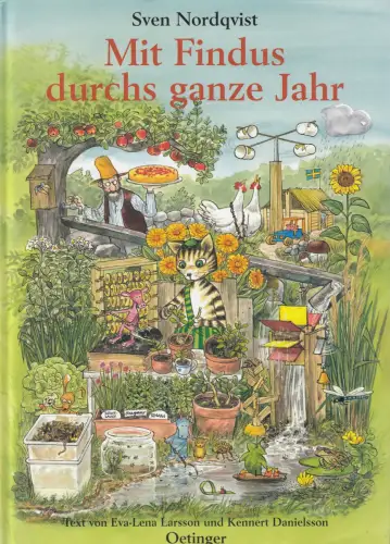 Buch: Mit Findus durchs ganze Jahr, Nordqvist, 2000, Oetinger Verlag, sehr gut