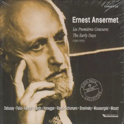CD-Box: Ernest Ansermet, The Early Days, 1916-1955, 2008, Cascavelle, wie neu