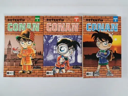 Manga: Detektiv Conan 1-3, Gosho Aoyama, Egmont Manga, gebraucht, sehr gut