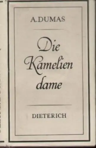 Sammlung Dieterich 218, Die Kameliendame, Dumas, Alexandre. 1958, gebraucht 7295