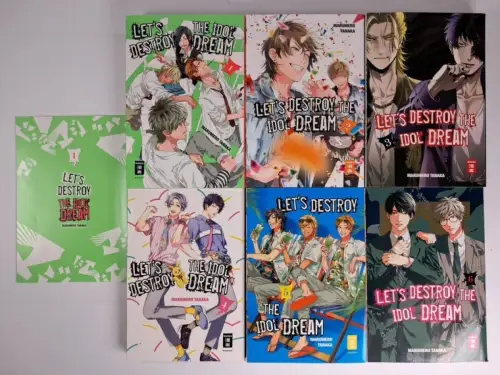 Manga: Let's destroy the Idol Dream 1-6 + Heft, Marumero Tanaka, Egmont Manga