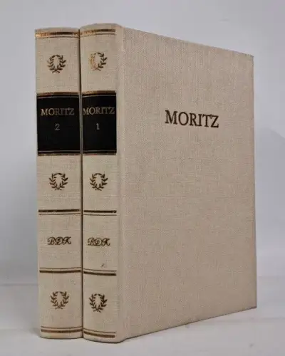 Buch: Karl Philipp Moritz Werke in zwei Bänden, 1981, Aufbau, BDK, 2 Bände