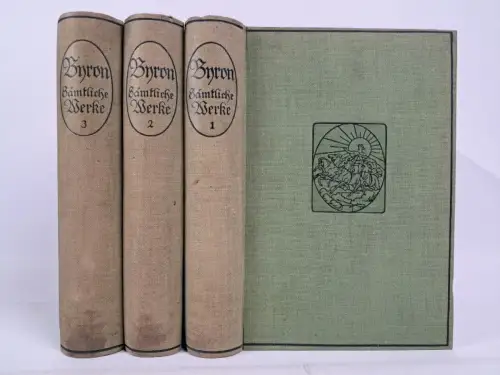 Buch: Lord Byrons sämtliche Werke in drei Bänden, Reclam Verlag, 3 Bände
