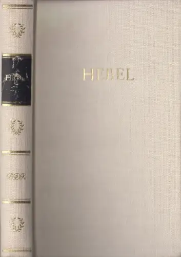 Buch: Johann Peter Hebels Werke in einem Band, BDK, 1984, Aufbau, gebraucht, gut
