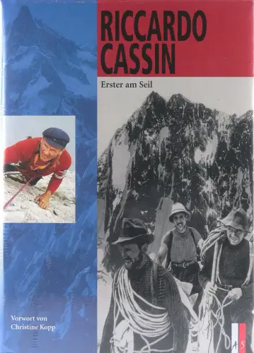 Buch: Erster am Seil, Cassin, Riccardo, 2001, AS Verlag, gebraucht, sehr gut