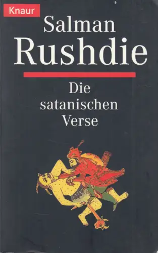 Buch: Die satanischen Verse. Rushdie, Salman, 1997, Knaur, gebraucht, sehr gut