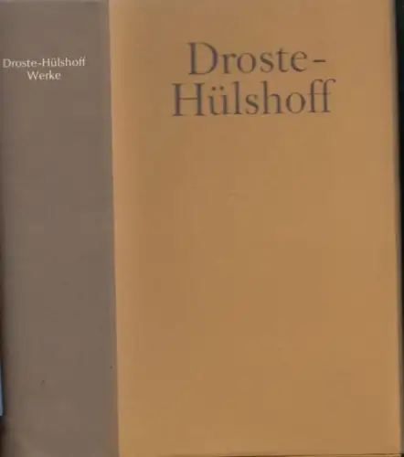Buch: Werke in einem Band, Droste-Hülshoff, Annette von. Ca. 1970