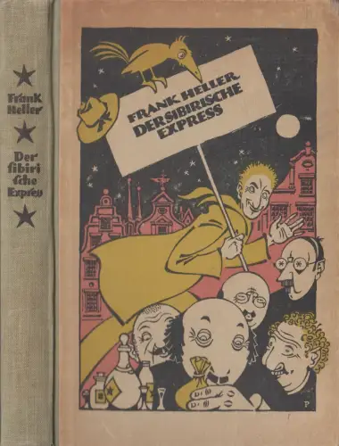 Buch: Der sibirische Express, Roman, Frank Heller, 1923, Georg Müller Verlag