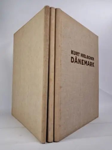 Buch: Dänemark. Schweden. Norwegen, Kurt Hielscher, 1932/1941, Brockhaus Verlag