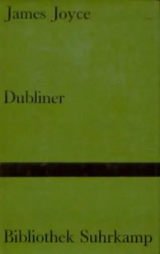 Buch: Dubliner, Joyce, James, 1967, Suhrkamp Verlag, gebraucht, sehr gut