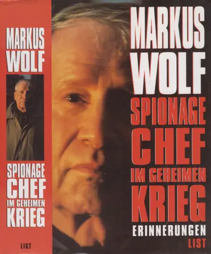 Buch: Spionagechef im geheimen Wolf, Markus Krieg. 1997, List Verlag