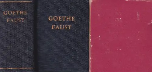 Minibuch: Faust. Goethe, Johann Wolfgang von, Offizin Andersen Nexö