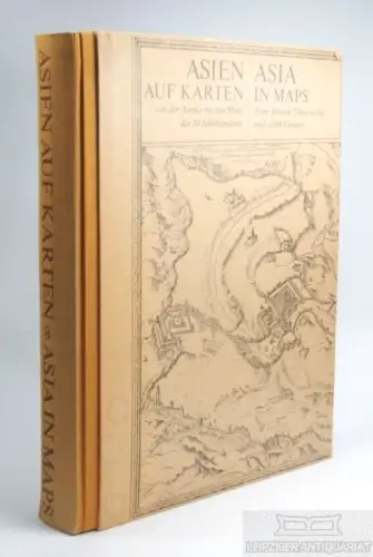 Buch: Asien auf Karten / Asia in Maps, Klemp, Egon. 1989, Edition Leipzig