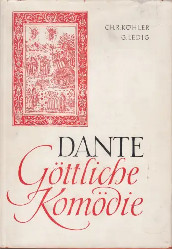 Buch: Die Göttliche Komödie, Alighieri, Dante, 1966, Akademie-Verlag, gut