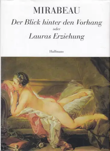Buch: Der Blick hinter den Vorhang, oder Lauras Erziehung, Mirabeau, 2001