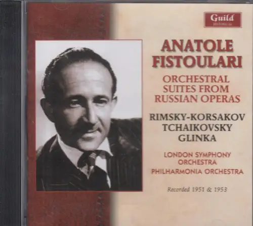 CD: Anatole Fistoulari, Orchestral Suites from Russian Operas, 2014, sehr gut