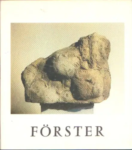 Buch: Plastik und Zeichnungen, Förster, Wieland. 1988, gebraucht, gut