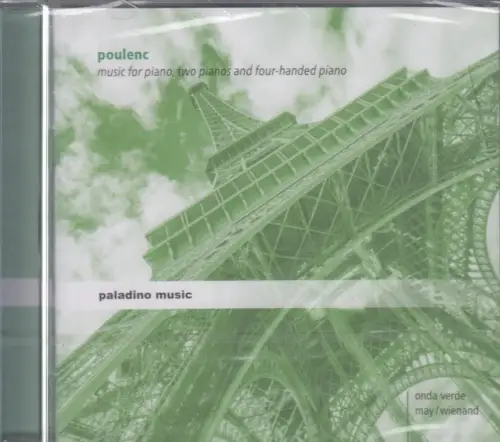 CD: Poulenc, Music for Piano, two Pianos and four-handed Piano, May, Wienand