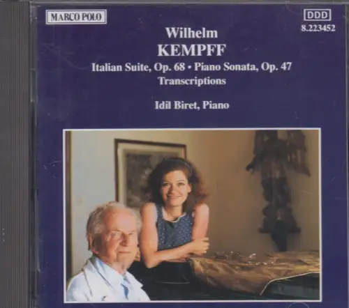 CD: Kempff, Italian Suite, Op. 68 - Piano Sonata, Op. 47 - Transcriptions, 1991