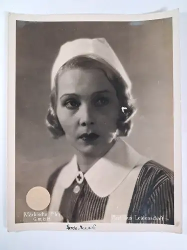 Fotografie: Arzt aus Leidenschaft. Portrait Gerda Maurus, Märkische Film GmbH