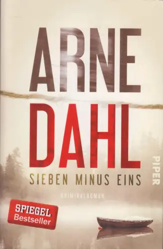 Buch: Sieben minus eins, Krimi, Arne Dahl. 2017, Piper, gebraucht, sehrg ut
