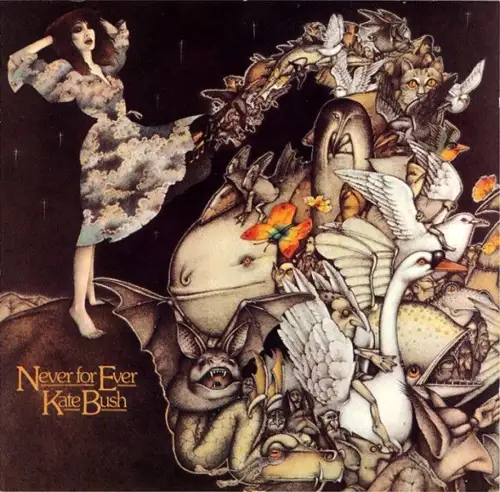 CD: Kate Bush, Never For Ever, 1980, Musik, Electronic, Rock, Folk Rock