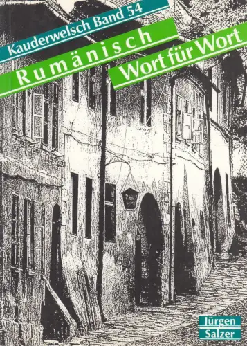 Buch: Rumänisch, Wort für Wort, Salzer, Jürgen, 1995, Reise Know-How Verlag