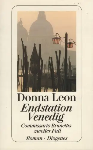 Buch: Endstation Venedig, Leon, Donna. Diogenes taschenbuch, detebe, 1996