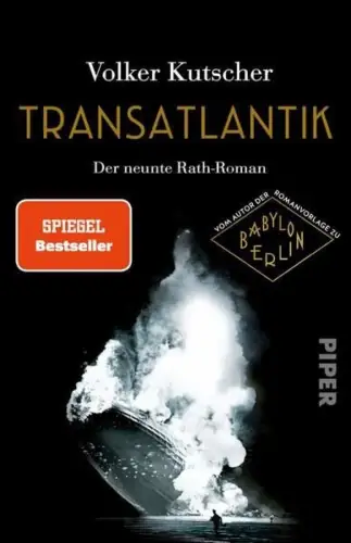 Buch: Transatlantik, Der neunte Rath-Roman, Kutscher, Volker, 2023, Piper