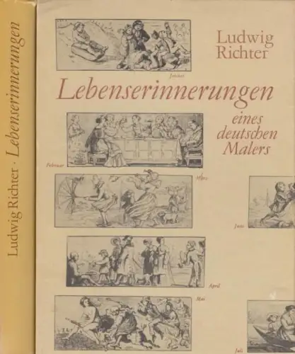 Buch: Lebenserinnerungen eines deutschen Malers, Richter, Ludwig. 1985, Weidlich