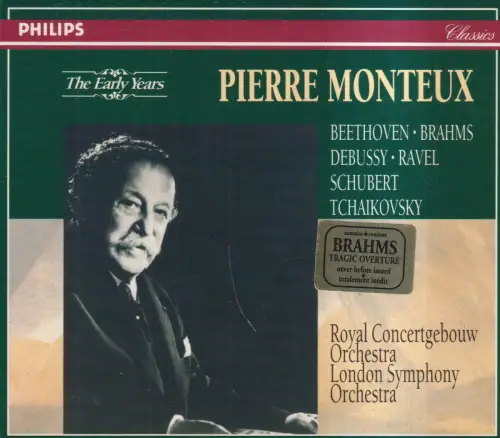 CD-Box: Pierre Monteux, Beethoven / Brahms / Debussy / Ravel / Schubert u.a.