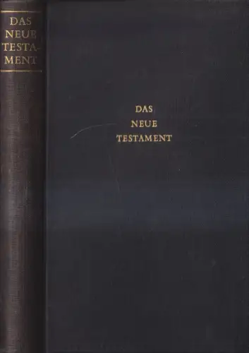 Biblia: Das Neue Testament unsere Herrn und Heilands Jesu Christi, 1957, Luther