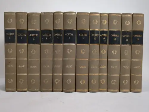 Buch: Johann Wolfgang von Goethe - Werke in zwölf Bänden. 12 Bände, 1988, BDK