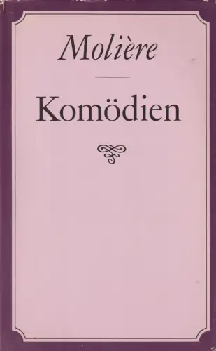 Buch: Komödien, Moliere. 1989, Verlag Neues Leben, gebraucht, gut