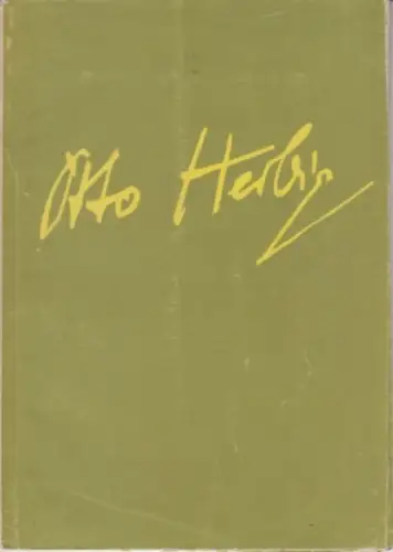 Buch: Otto Herbig, 1955, Ehren-Ausstellung anläßlich seines 65. Geburtstages