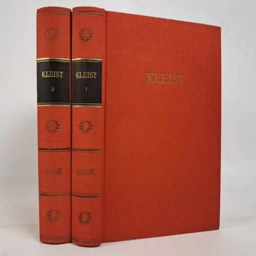 Buch: Heinrich von Kleists Werke in zwei Bänden, Aufbau Verlag, BDK, 2 Bände