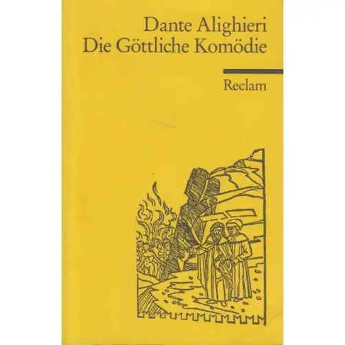 Buch: Die Göttliche Komödie. Dante Alighieri. 1996, Reclam Verlag