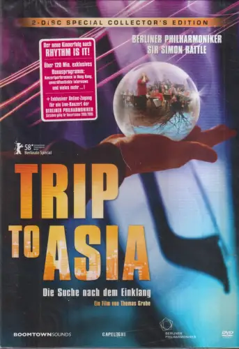 Doppel-DVD: Trip to Asia, 2008, Berliner Philharmoniker, Simon Rattle, Klassik