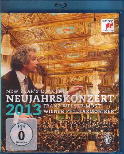 Blu-ray: Neujahrskonzert 2013, Wiener Philharmoniker, Franz Welser-Möst, Klassik
