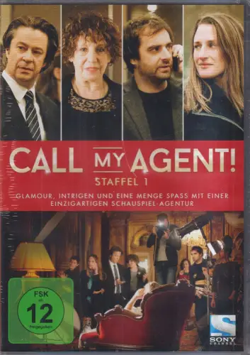 DVD: Call my Agent -Staffel 1, 2017, Sony Channel, Serie, Original eingeschweißt
