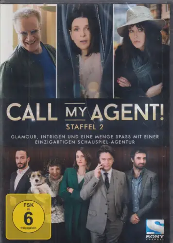 Doppel-DVD: Call my Agent - Staffel 2, 2018, Sony, Original eingeschweißt