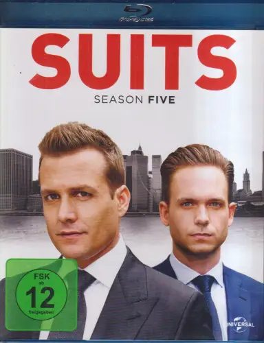 Blu-ray: Suits - Season 5, 2016. Gabriel Macht u.a., Universal, 5 Blu-rays